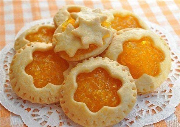 Пісочне печиво з варенням