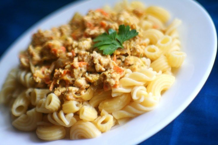 Макарони по-флотськи Макарони по-флотськи