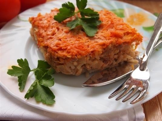 М'ясна запіканка з овочами М'ясна запіканка з овочами