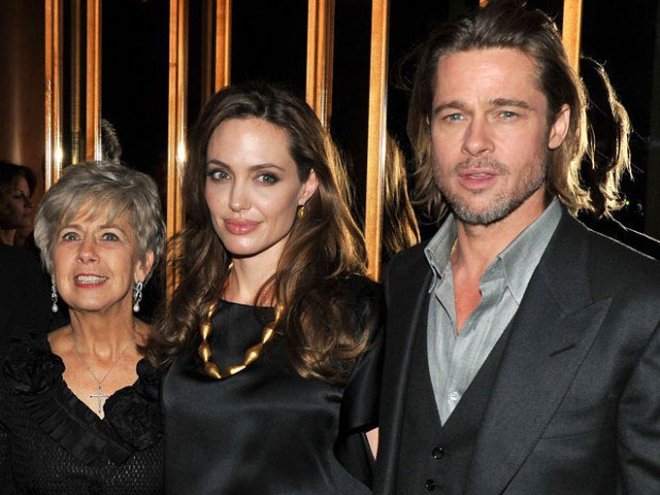 Мама Бреда Пітта врятувала його шлюб з Анджеліною Джолі
