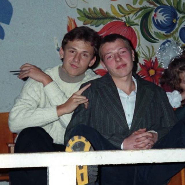 Потап показал свой школьный снимок