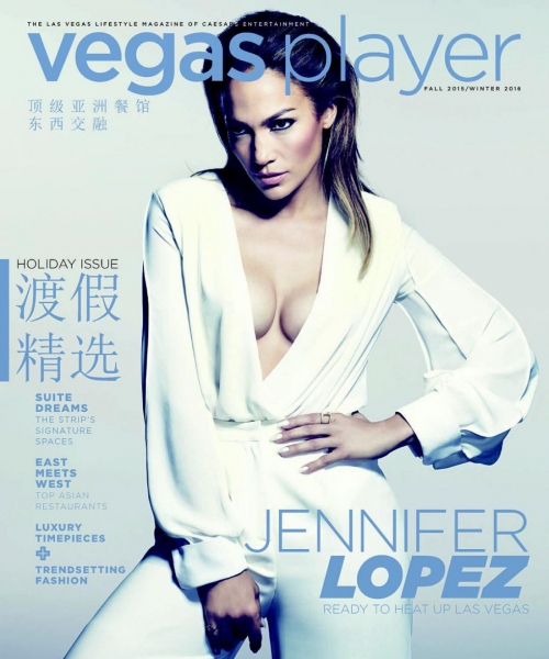 Неповторимая Дженнифер Лопес на обложке Vegas player