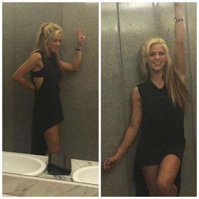 Шакира удивила селфи в туалете